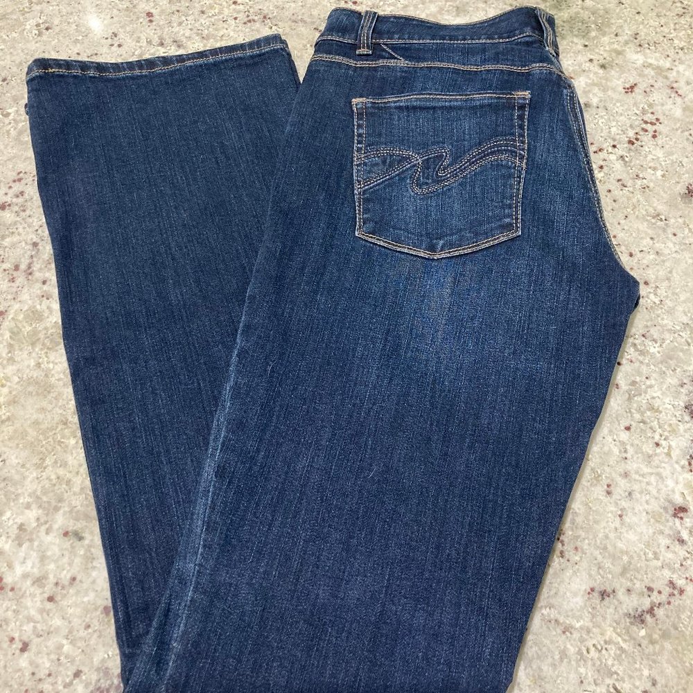 White House Black Market Boot Leg Jeans size 8R